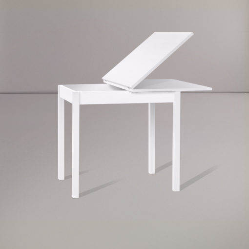 tavolo salva spazio bianco