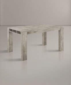 tavolo allungabile moderno cemento